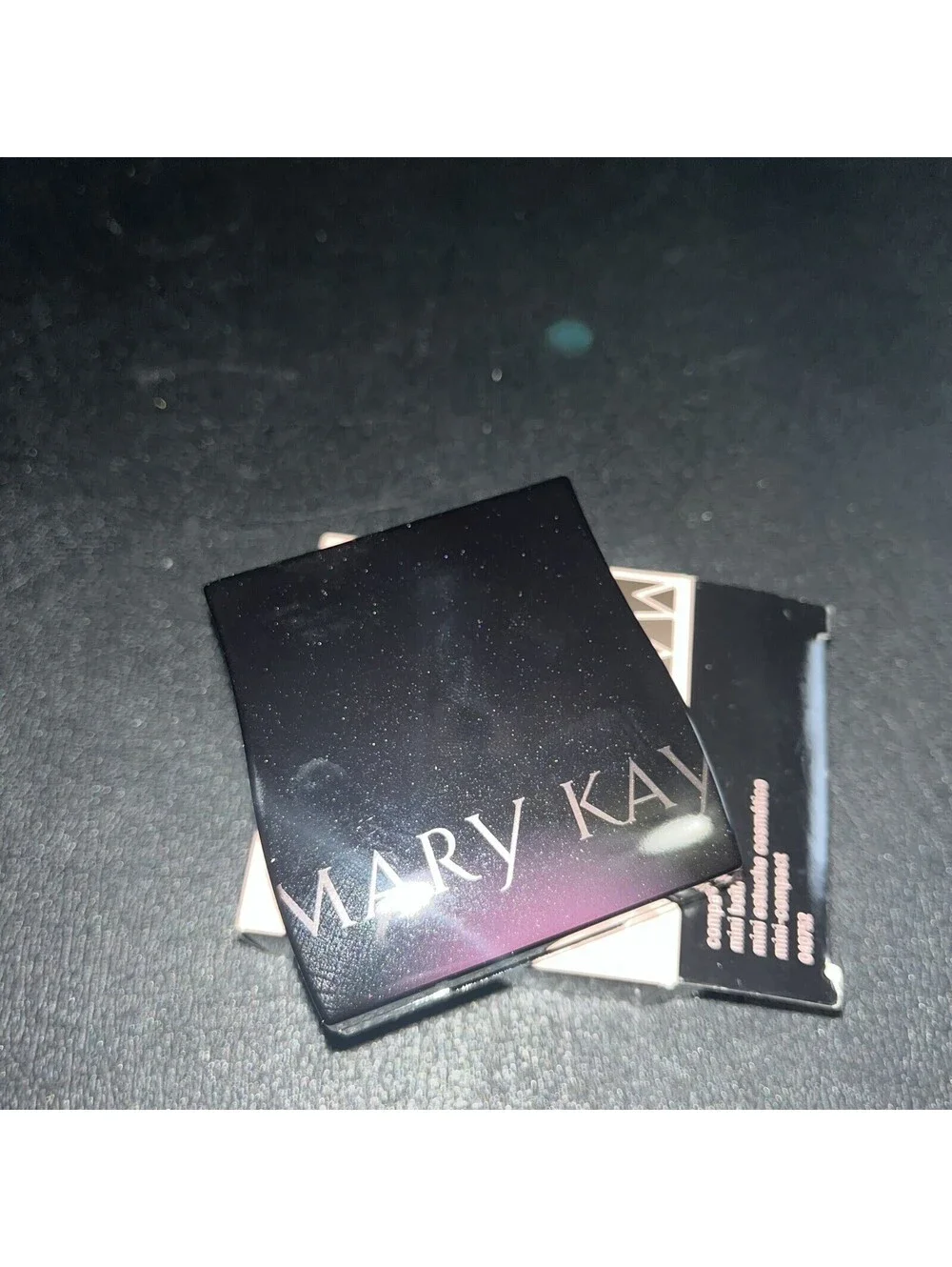 New Mary Kay Compact Mini Magnetic Black NIB